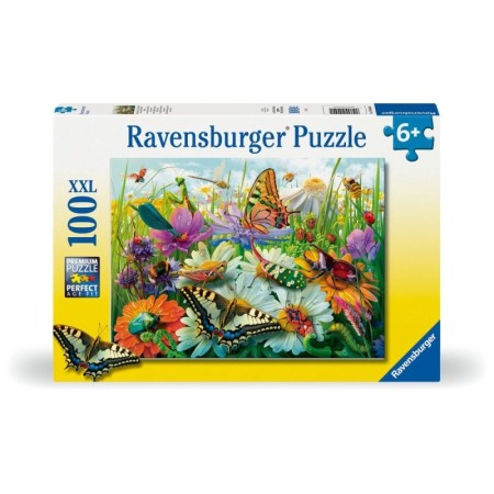 Ravensburger - Puzzle lumea minunata a insectelor 100 piese XXL Ravensburger - 1